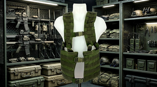 Gilet tactique vert olive - tactique,