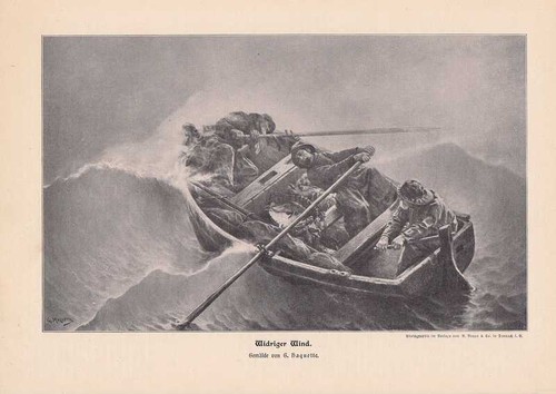 Widriger vent bateau de - ",