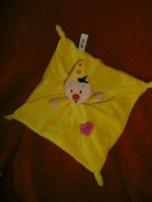 Doudou Plat Bumba Clown Jaune