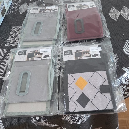 Lot cubes de rangement - de, 4