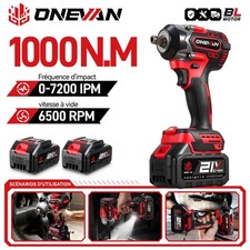 Clé à chocs sans fil