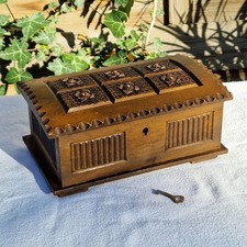 Coffret Ancien En Bois, Boîte