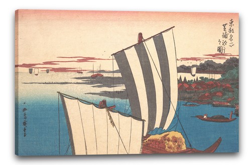 Toile cadres utagawa hiroshige - toile/cadres,