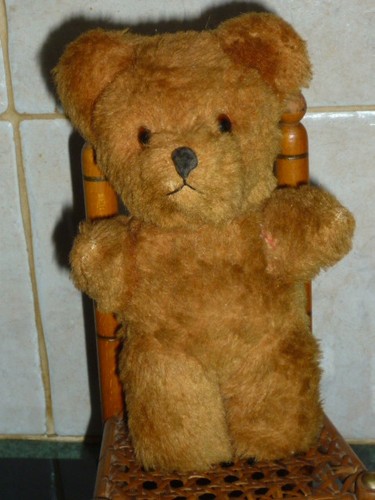 Ancien petit ours nounours - ancien,