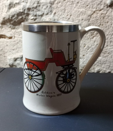 Ancien mug porcelaine - ancien,