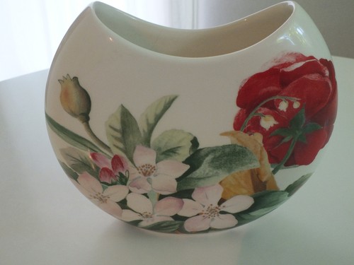 Vase ovoïde faïence gien - ovoïde, de