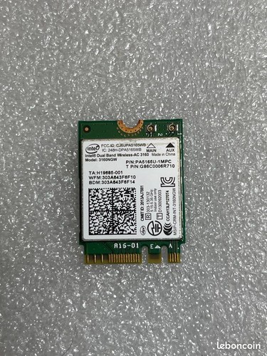Carte wifi wlan wireless intel - wireless,