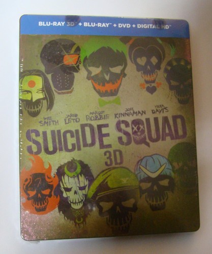 Suicide squad steelbook - squad, 3d
