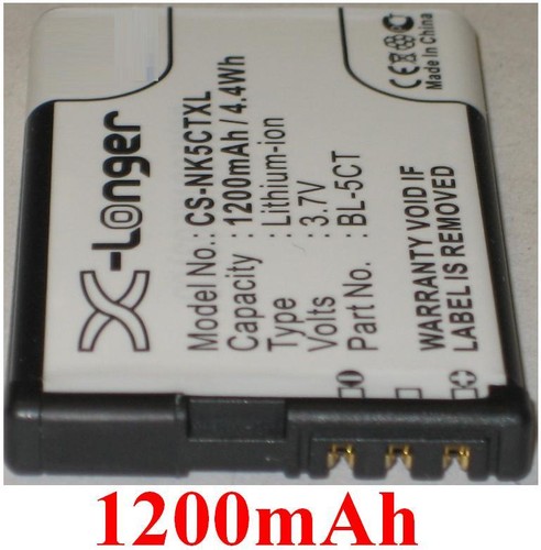 Batterie 1200mah type 5ct - type, bl-5ct