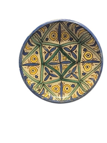 Assiette ancienne poterie - assiette,