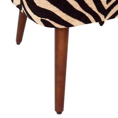 Fauteuil crapaud motifs - fauteuil,