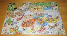 Jan Van Haasteren Art - Wild Water Rafting 1500 Comic Jumbo Puzzle - Assembled