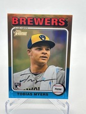 2024 Topps Heritage High Number - SP Tobias Myers #720 Chrome /699 (RC)