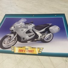 BMW K1200GT 2003 K 1200 GT fiche carte moto passion collection Atlas