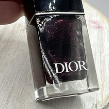Dior Vernis Nail Polish W/Gel Effect ~ Limited Edition SOLD OUT 900 Black Rivoli