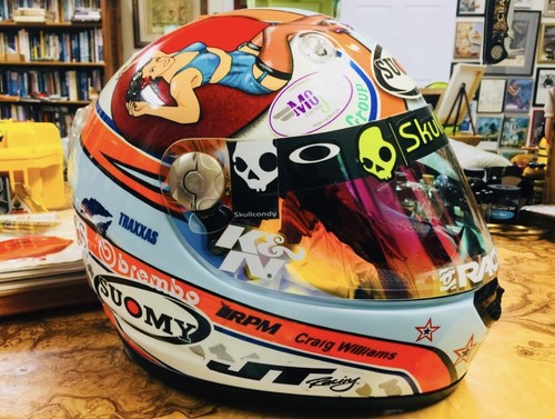 Suomy motorcycle helmet - helmet, vandal