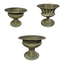 Vase à fleurs en fer forgé