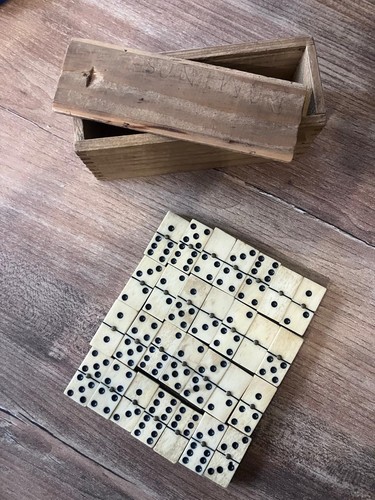 Ancien jeu dominos complet - dominos,