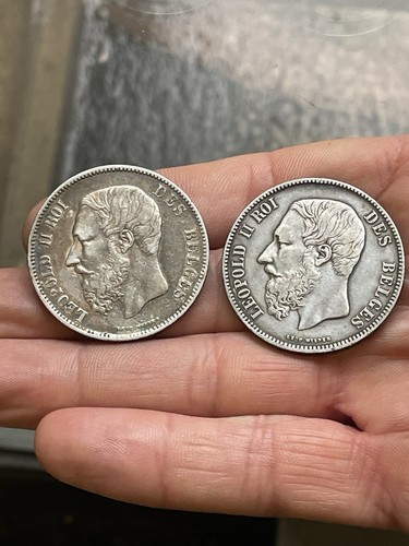 Pièce francs belgique - pièce,