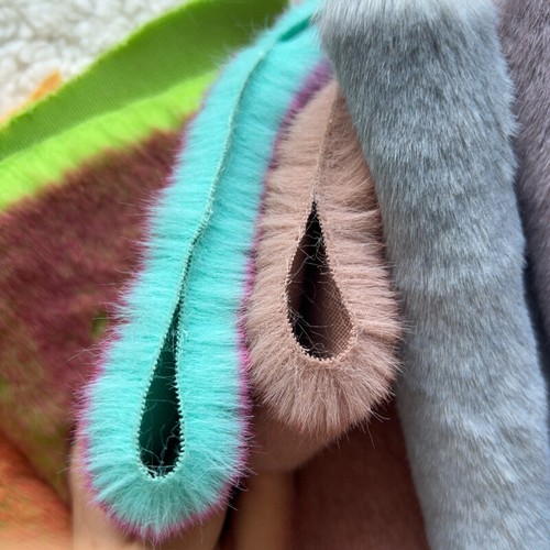 Nouveauté coloré faux - coloré, lapin