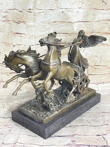 Victory angel chariot with - on,