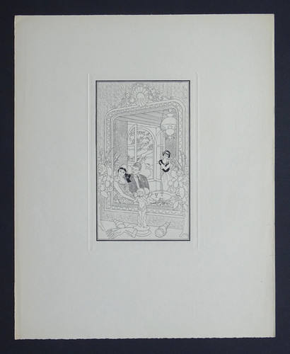 Jean dulac gravure - dulac, originale