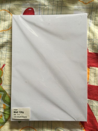 100 feuilles format 130g - feuilles,