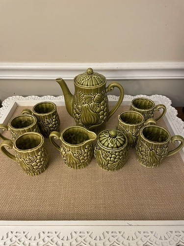 Vintage tea set japan 1950s - vintage,