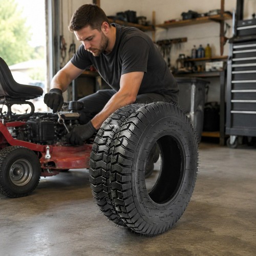 Pneu tracteur pelouse