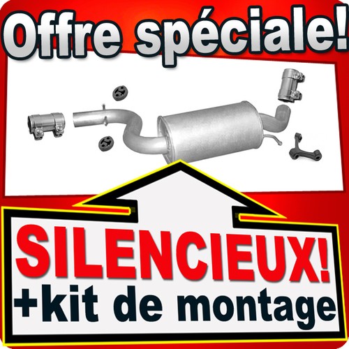 Silencieux intermédiaire pour - silencieux,