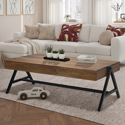 Table basse sheesham bois - sheesham,