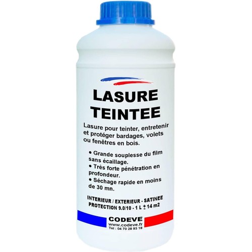 Lasure teintee bois - lasure,