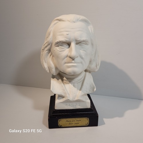 Buste porcelaine goebel liszt - buste,