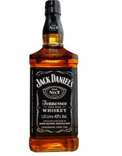 Jack daniels whisky - old, no.7