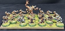 Blood Bowl Painted Skaven Team 16 Figures W/Rat Ogre 3rd Ed Games Workshop Metal
