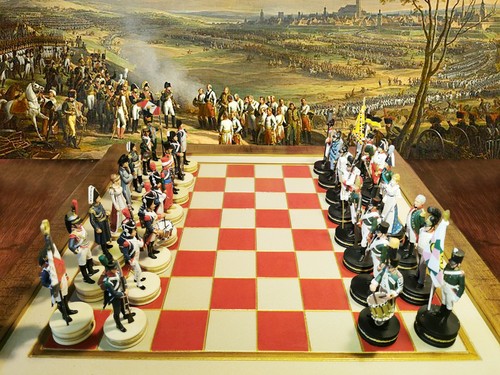 Jeu échecs austerlitz - d'échecs,
