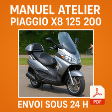 Manuel Atelier Piaggio X8 125