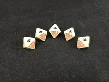 Rare jeu 5x dés 8 faces poker