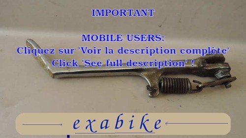 Bequille laterale pour - bequille,