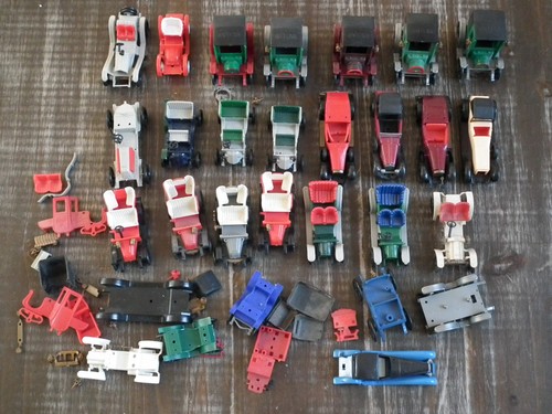 Voitures anciennes plastiques - voitures,