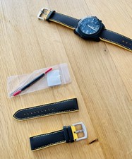 Bracelet Montre Caoutchouc  22mm For Watches Breitling  Compatible