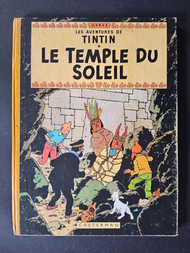 Tintin temple soleil - -,