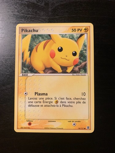 Carte pokémon commune - commune, pikachu