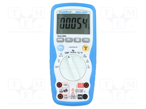 Peaktech 3360 multimètre - peaktech,