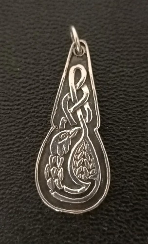 Ancien pendentif amulette - ancien,