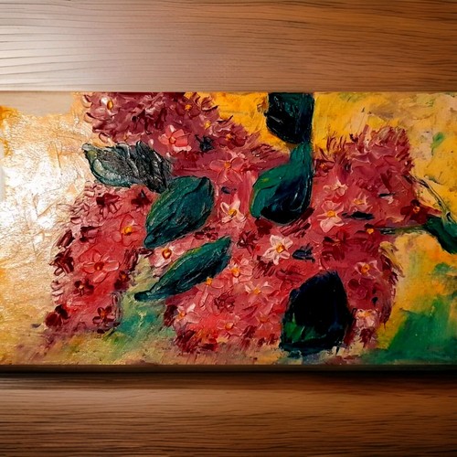 Tableau original huile x - po,