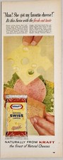 1959 Print Ad Kraft Natural