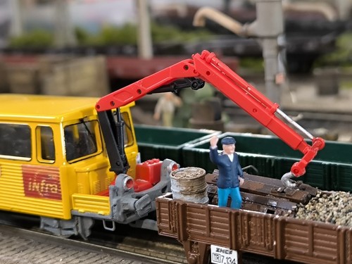 Jouef ree grue - ree, articulé