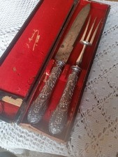 Couvert à gigot XIXem argent