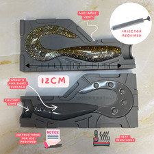 Moule Leurres Souples Grub 12